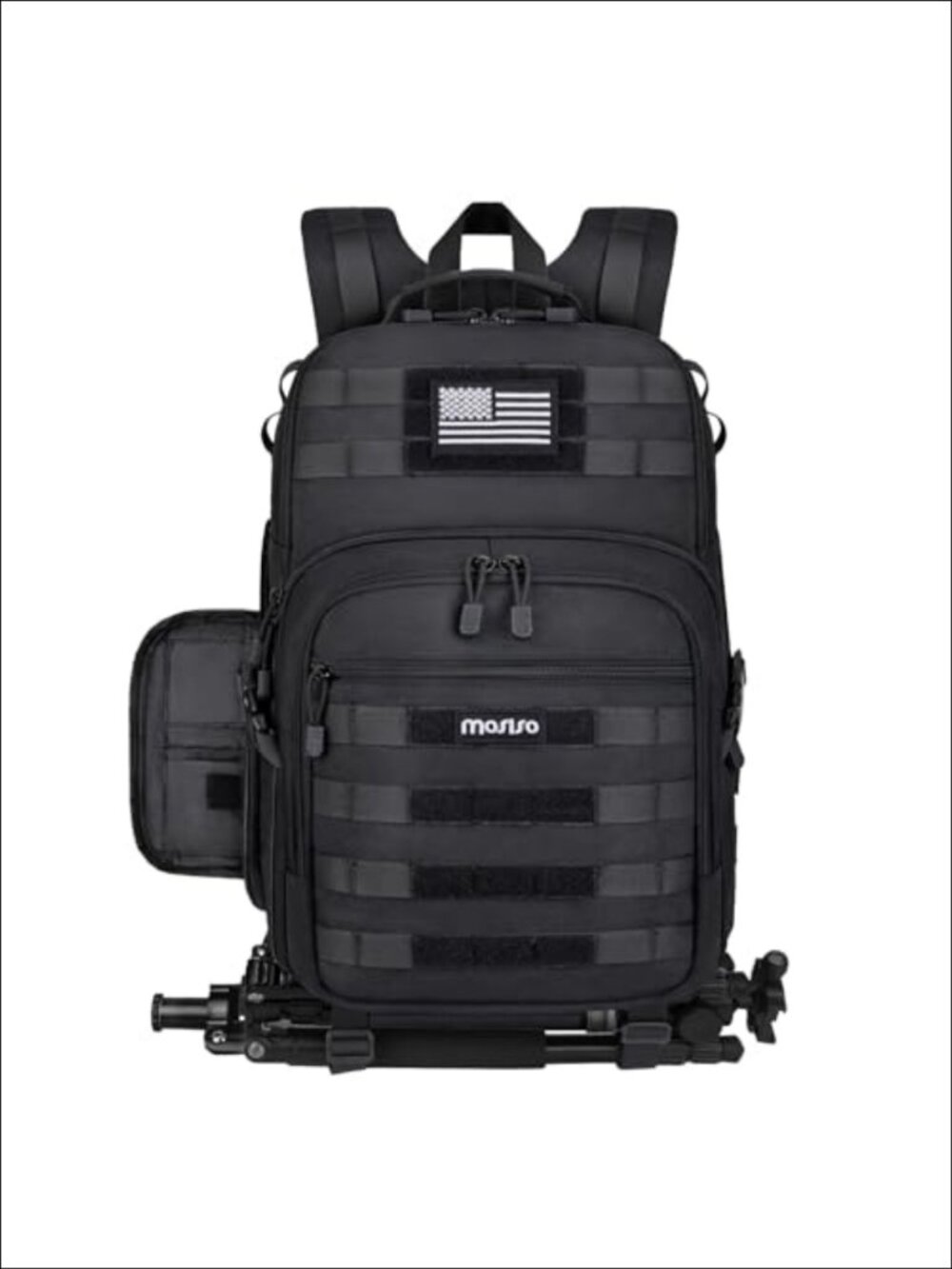 MOSISO Tactical Camera Backpack DSLR SLR Mirrorless Polyester 17.13 inch